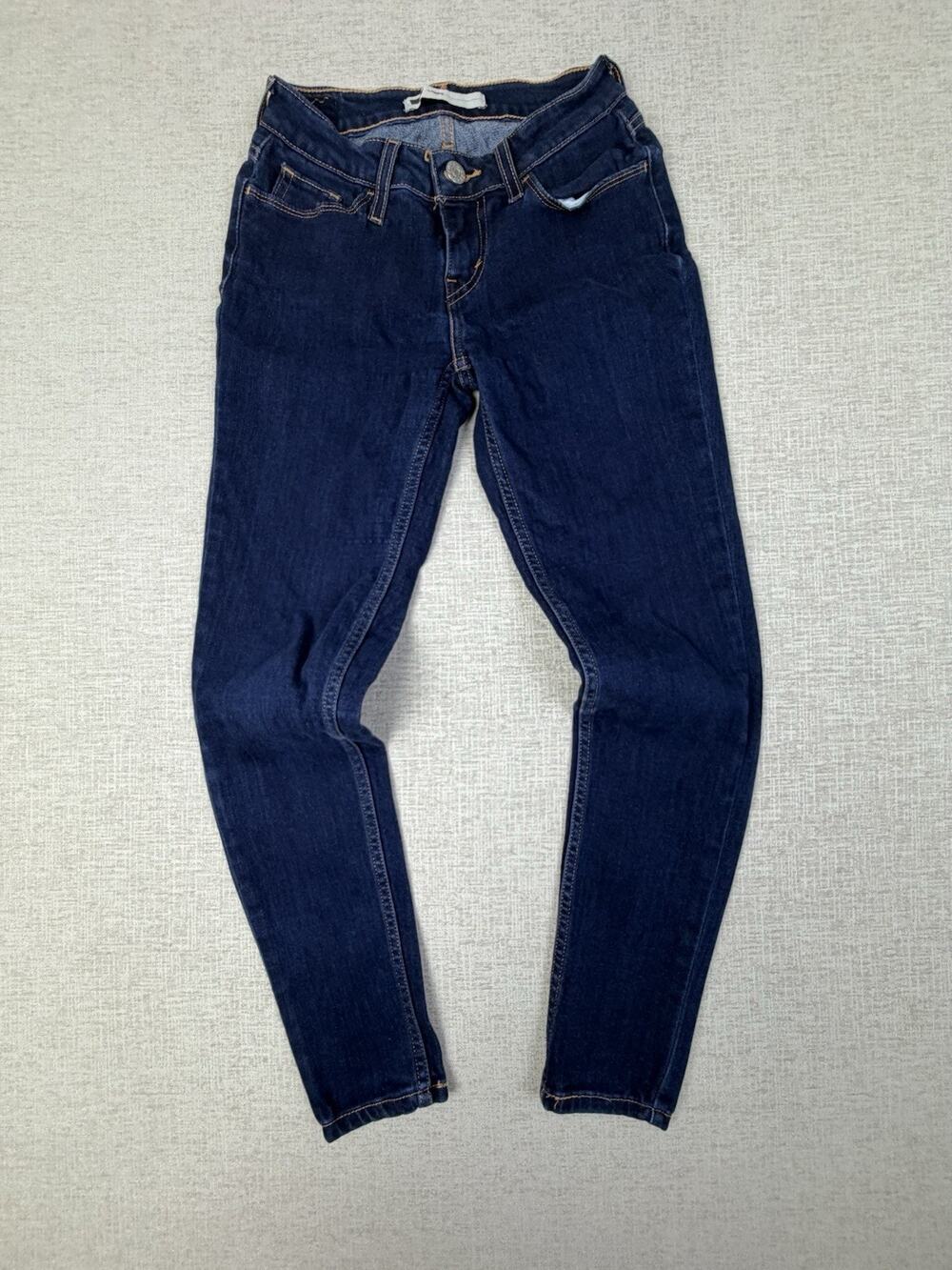 Levi’s Women’s Legging Jeans W25 L28 Dark Wash Skinny Stretch Denim